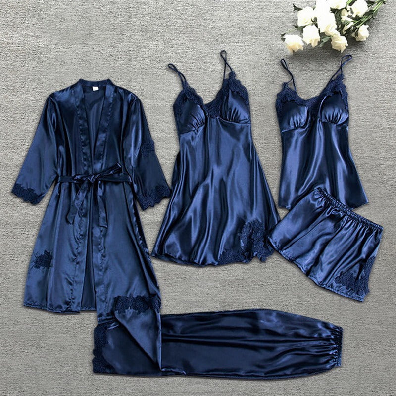 Ensemble pyjama femme doux Zariyah, haut ample et pantalon élastique, élégant et confortable, disponible en plusieurs couleur