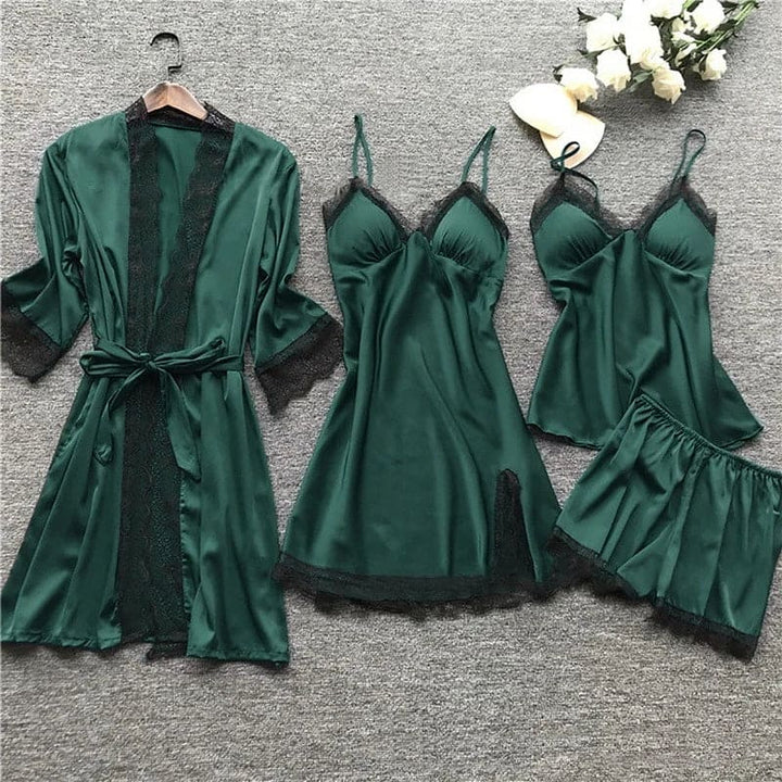 Ensemble pyjama femme doux Zariyah, haut ample et pantalon élastique, élégant et confortable, disponible en plusieurs couleur
