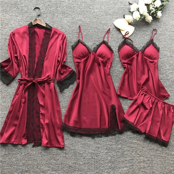Ensemble pyjama femme doux Zariyah, haut ample et pantalon élastique, élégant et confortable, disponible en plusieurs couleur