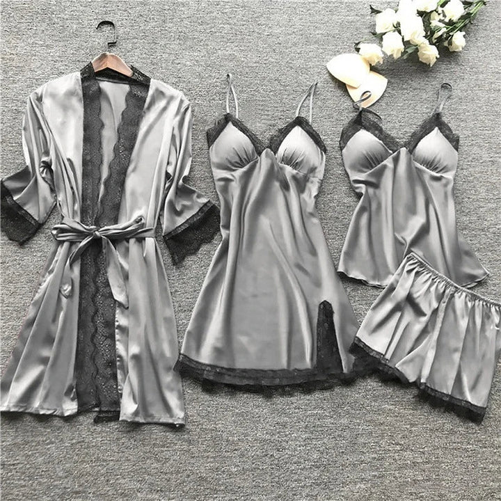 Ensemble pyjama femme doux Zariyah, haut ample et pantalon élastique, élégant et confortable, disponible en plusieurs couleur