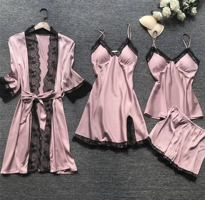 Ensemble pyjama femme doux Zariyah, haut ample et pantalon élastique, élégant et confortable, disponible en plusieurs couleur