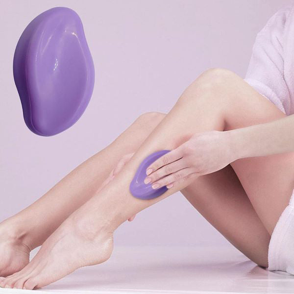Épilateur cristal pour femmes, surface douce, technologie sans douleur, peau lisse, accessoire élégant et écologique.