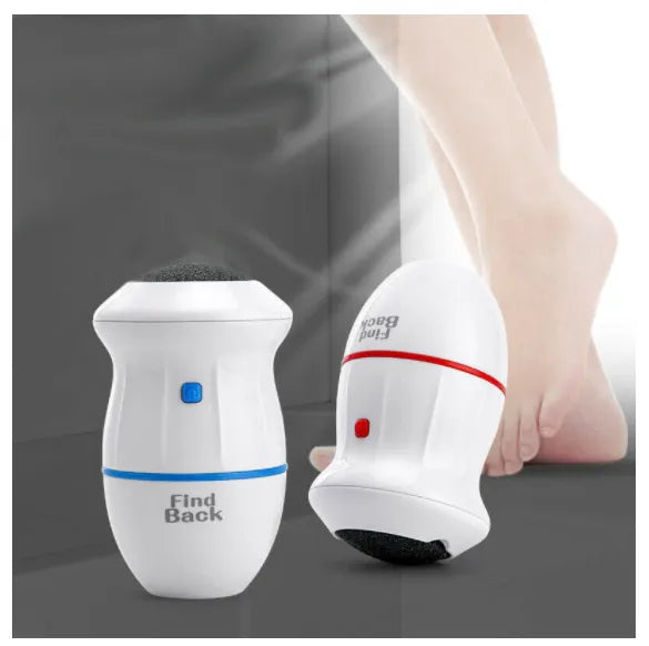 "Extracteur de callosités électrique sans fil, design ergonomique, pour pieds doux et lisses, résistant à l'eau"
