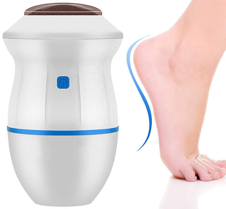 "Extracteur de callosités électrique sans fil, design ergonomique, pour pieds doux et lisses, résistant à l'eau"
