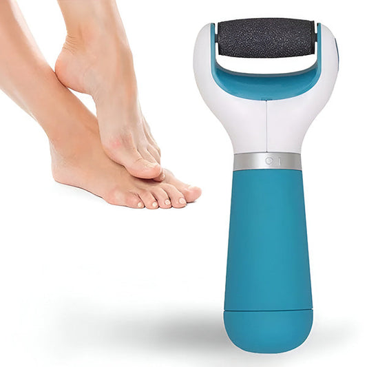 "Extracteur électrique de callosités pour pieds, tête abrasive rotative, finition pédicure, pieds doux et lisses."