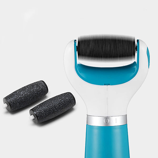 "Extracteur électrique de callosités pour pieds, tête abrasive rotative, finition pédicure, pieds doux et lisses."