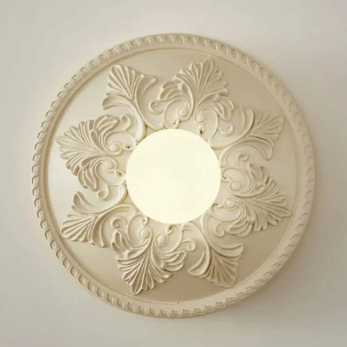 Applique Moderne En Résine Café Laiteux