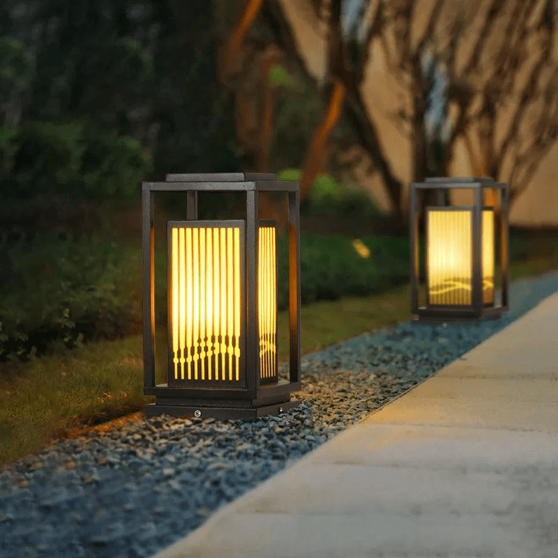 Lampe Solaire Extérieure - Éclairage Jardin Moderne