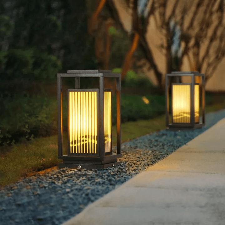Lampe Solaire Extérieure - Éclairage Jardin Moderne
