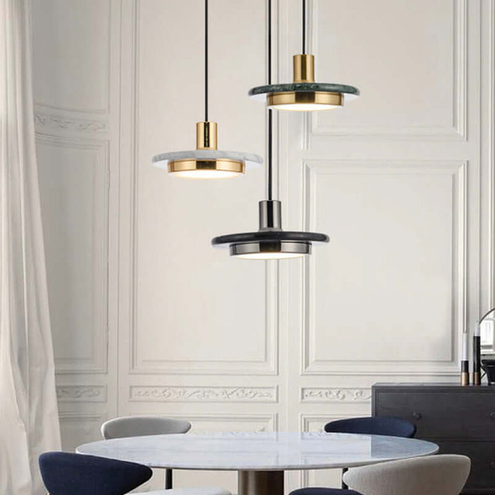 Lampe Pendante Moderne Simple En Marbre