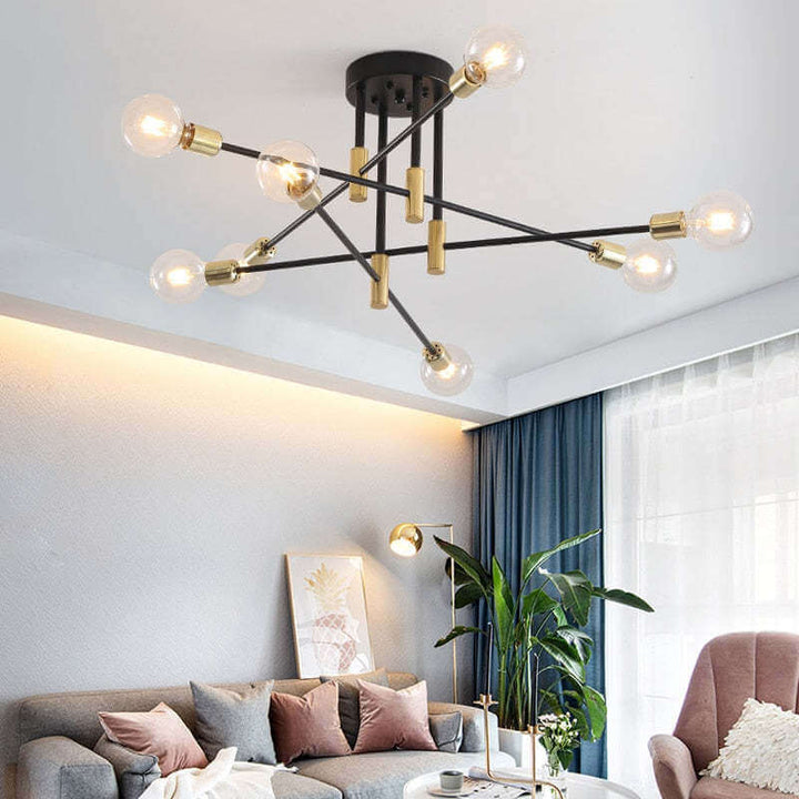 Lustre Boules de Verre - Éclairage Moderne & Chic