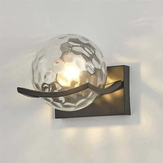 Applique Led Moderne En Verre