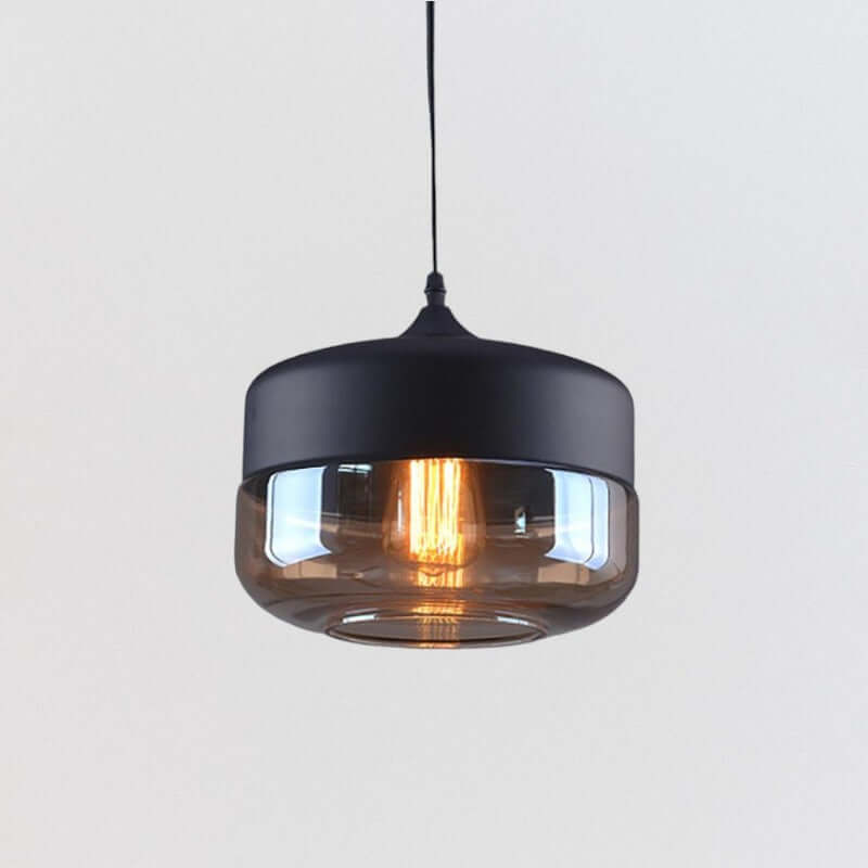 Plafondlamp™ - Suspensions Combinées En Métal Et En Verre