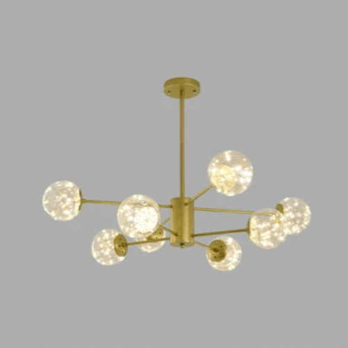Suspension Luminaire Boules de Verre - Éclat Moderne
