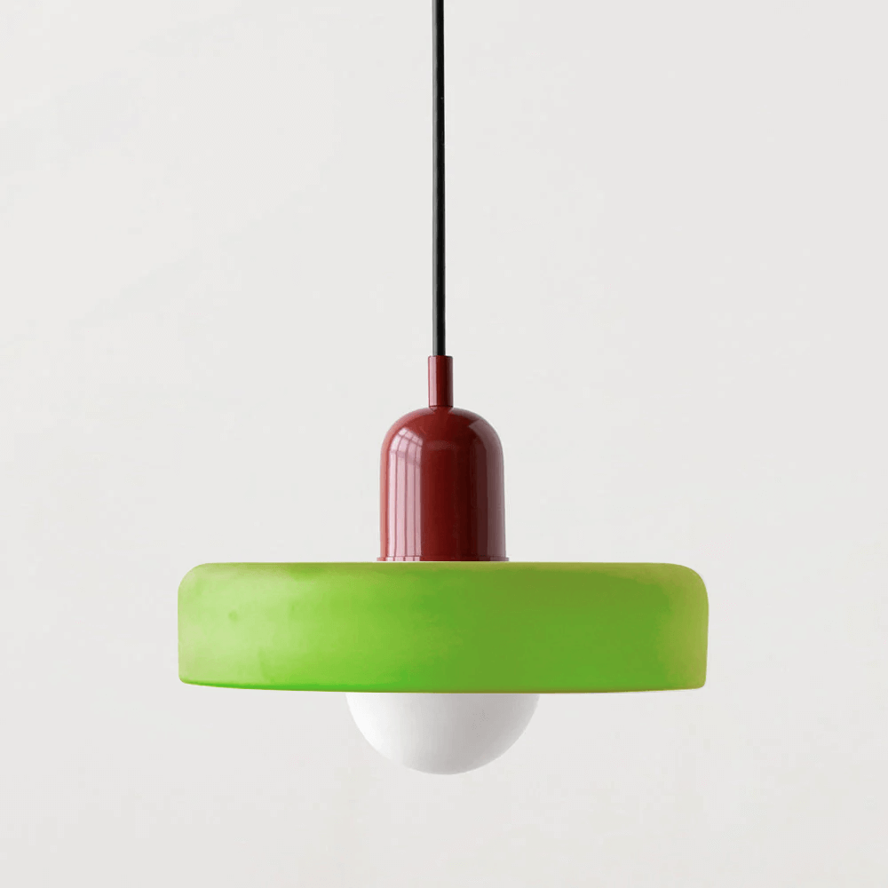 Suspension Verre Coloré Design Moderne