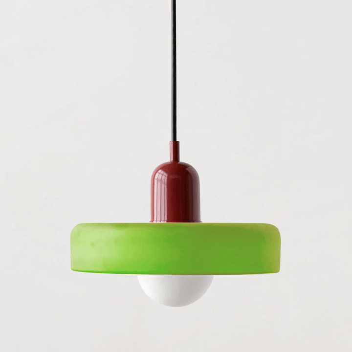 Suspension Verre Coloré Design Moderne