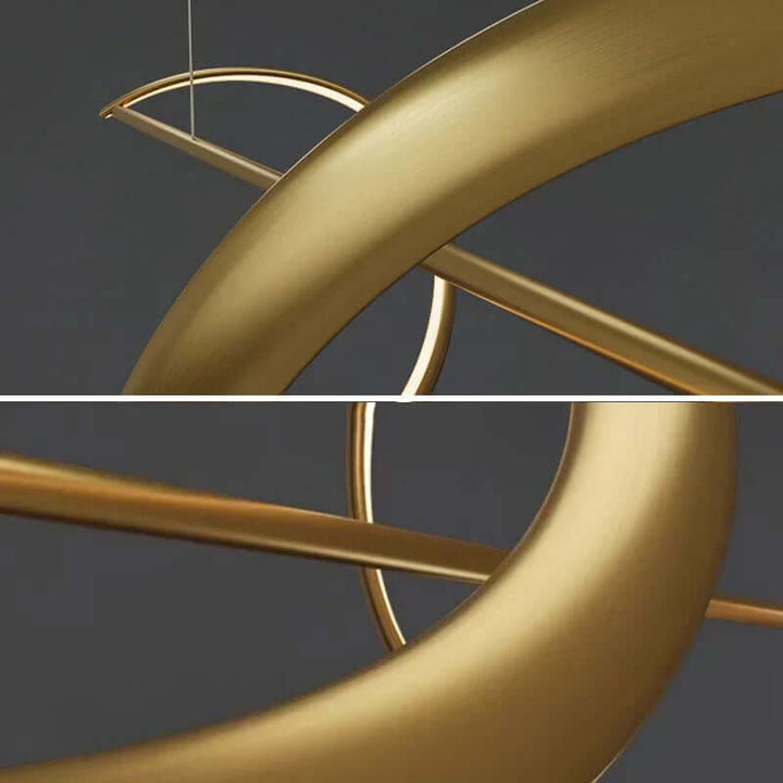 Louise Design Lampe Pendante Led En Métal/Acrylique