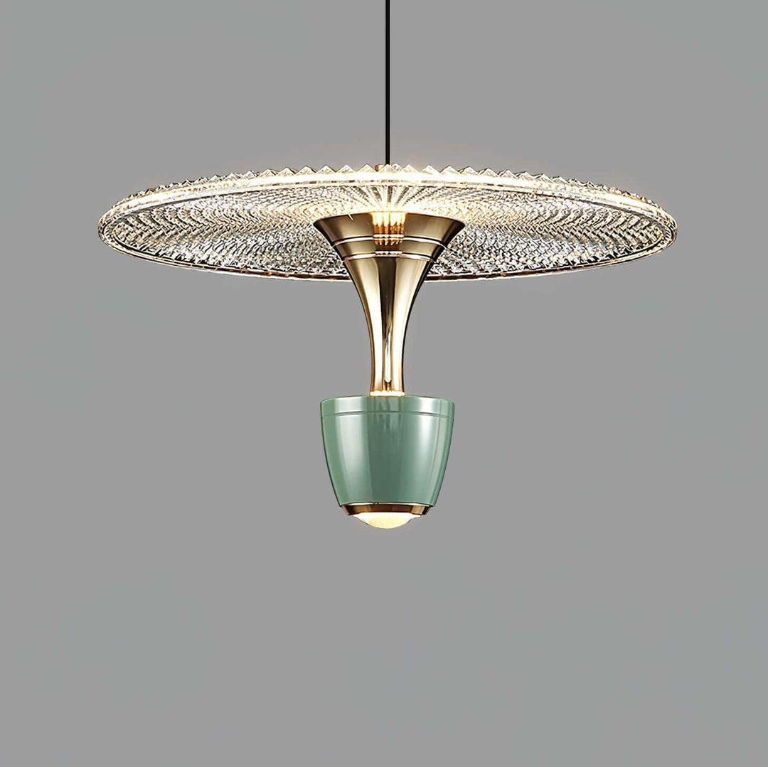 Lampe Pendante Moderne À Leds En Forme De Disque