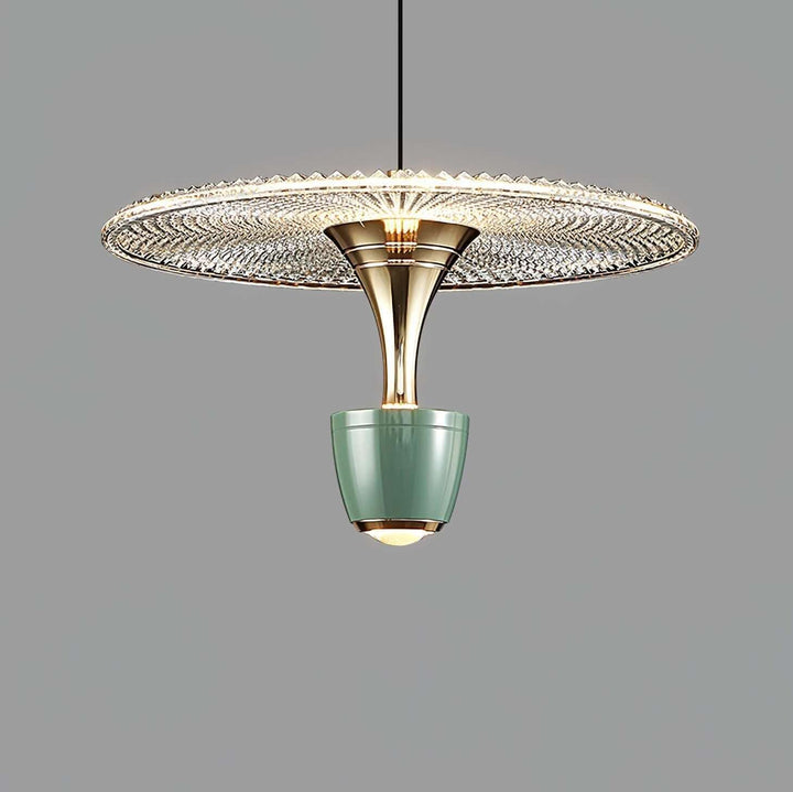 Lampe Pendante Moderne À Leds En Forme De Disque
