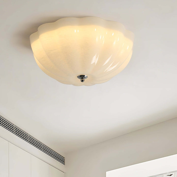 Plafonnier Coquille Opale - Luminaire Intérieur Design