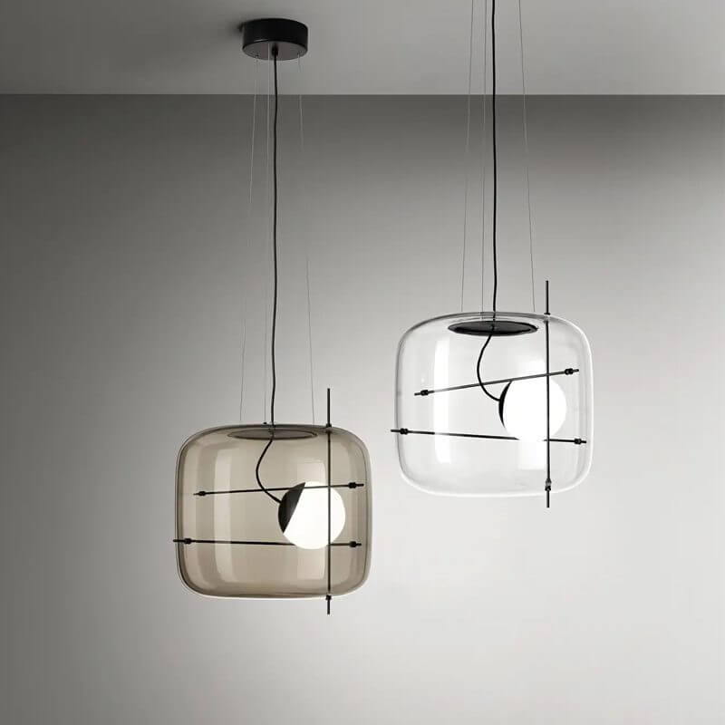 Lampe Pendante En Verre Plot