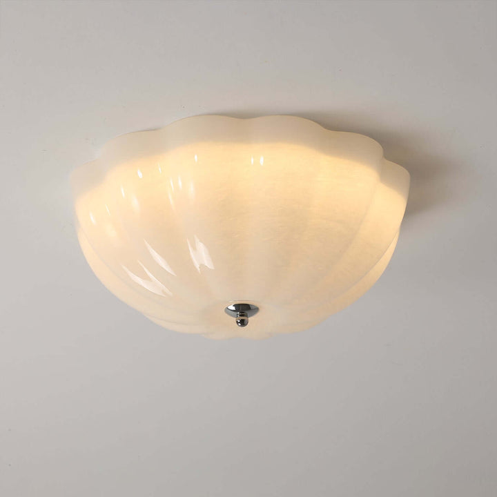 Plafonnier Coquille Opale - Luminaire Intérieur Design