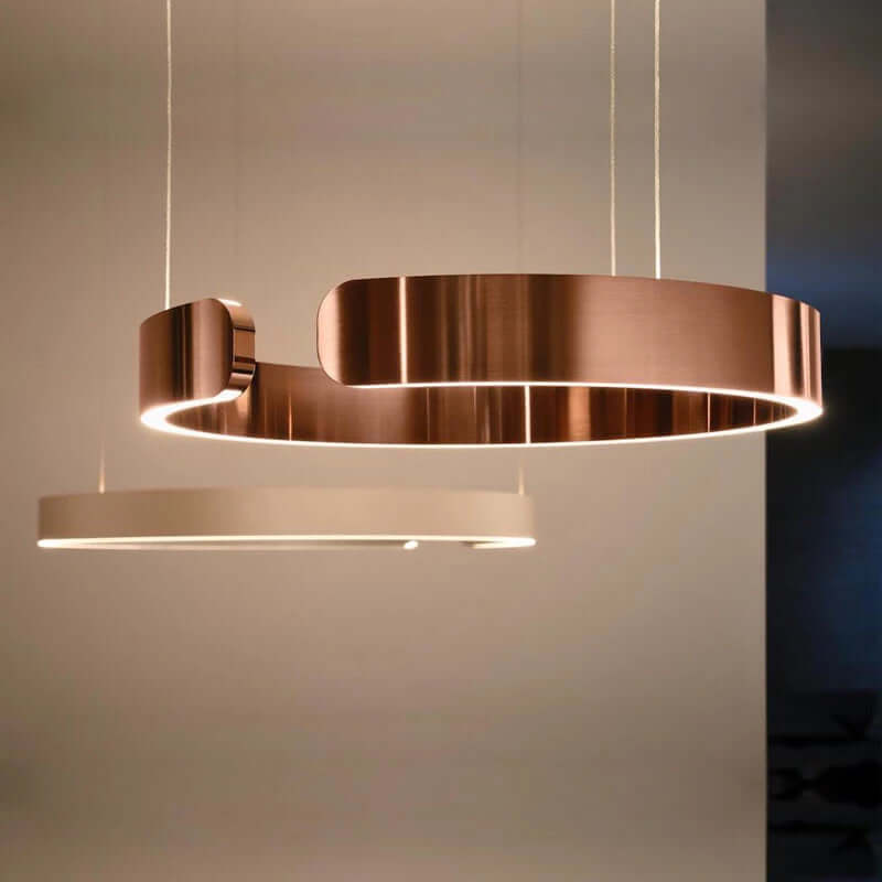 Suspension LED Ronde Moderne - Éclairage Intérieur Design
