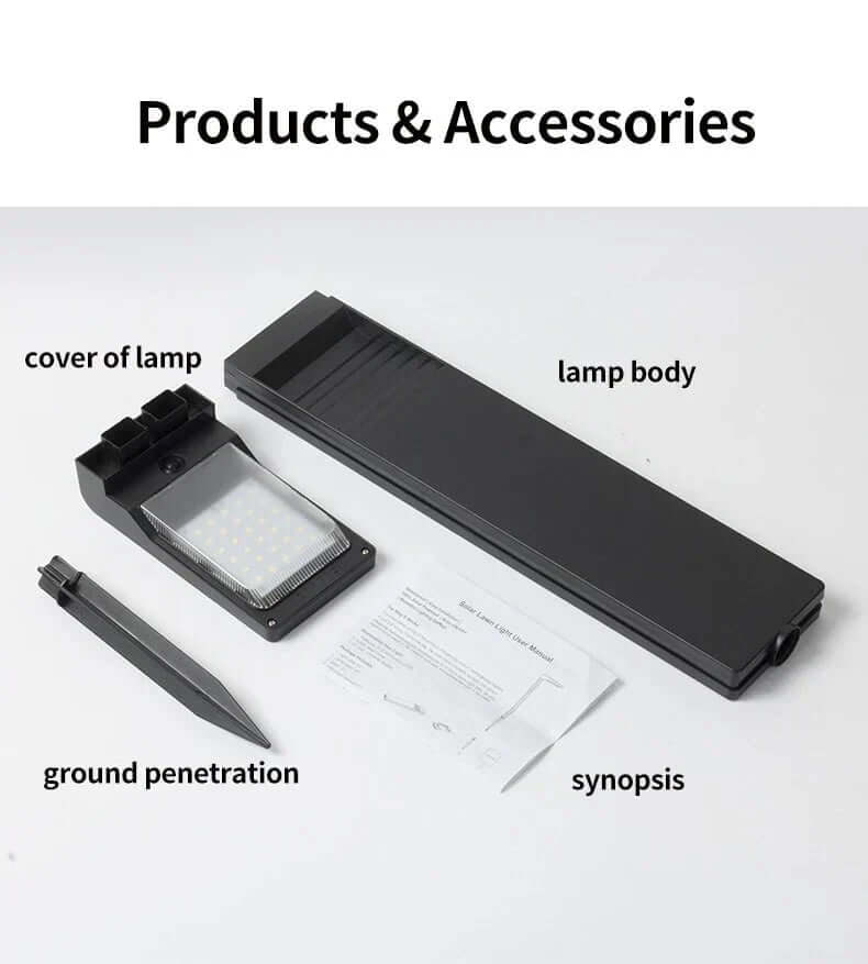 Lampe Solaire Extérieure Design Moderne