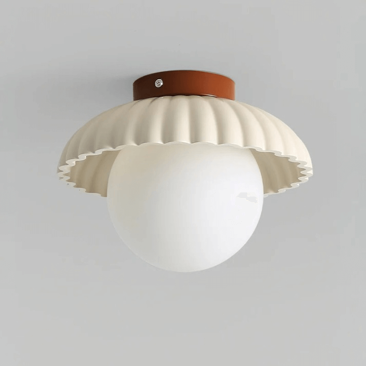 Plafonnier Fer et Verre - Éclairage Intérieur