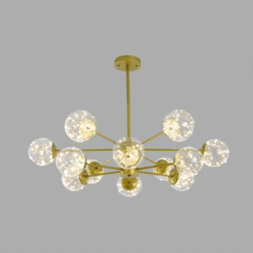 Suspension Luminaire Boules de Verre - Éclat Moderne