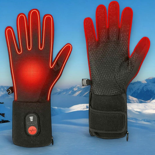 "Gants chauffants ultra-fins unisexes, légers et respirants pour confort par temps froid, adaptés femmes, design moderne."