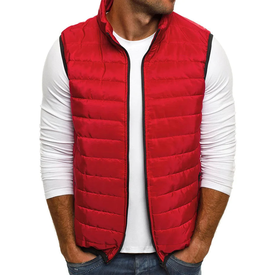 "Gilet matelassé homme élégant gris, isolation légère, idéal superpositions avec pull ou chemise, style moderne et confort."
