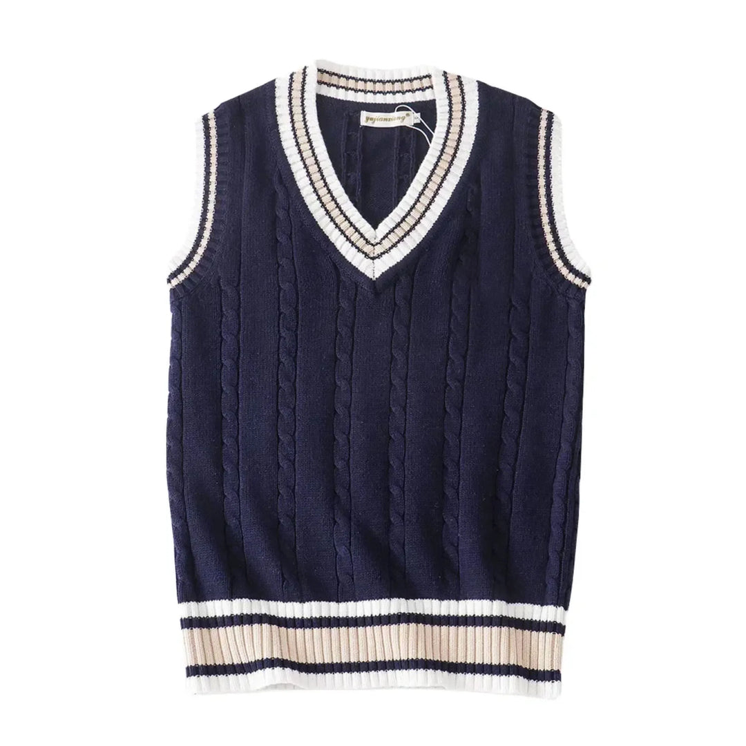 "Gilet sans manches homme élégant, tricot épais, style classique; à porter sur chemise ou col roulé pour chaleur et raffineme