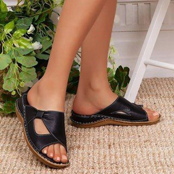 Sandales orthopédiques en cuir - Respirantes et Confortables