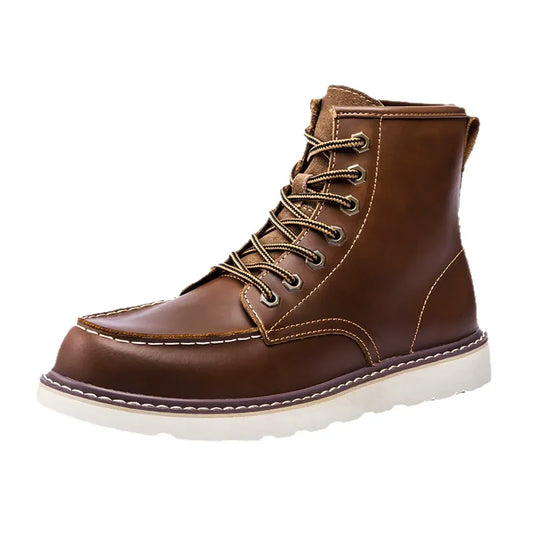 Benoît | Homme Bottes De Travail | Cuir Étanche Robuste
