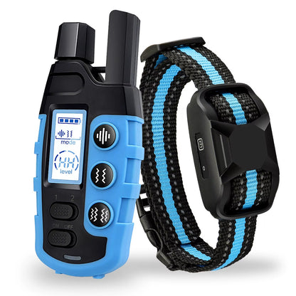 Collier de Dressage Étanche et Rechargeable pour Chiens 1000m