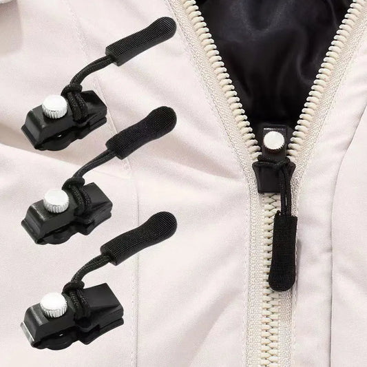 Kit de réparation zipper universel, 6 pièces, pour restaurer fermetures à glissière, ajustement facile et durable, idéal mais