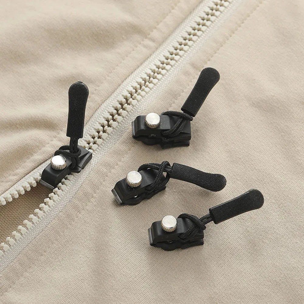 Kit de réparation zipper universel, 6 pièces, pour restaurer fermetures à glissière, ajustement facile et durable, idéal mais