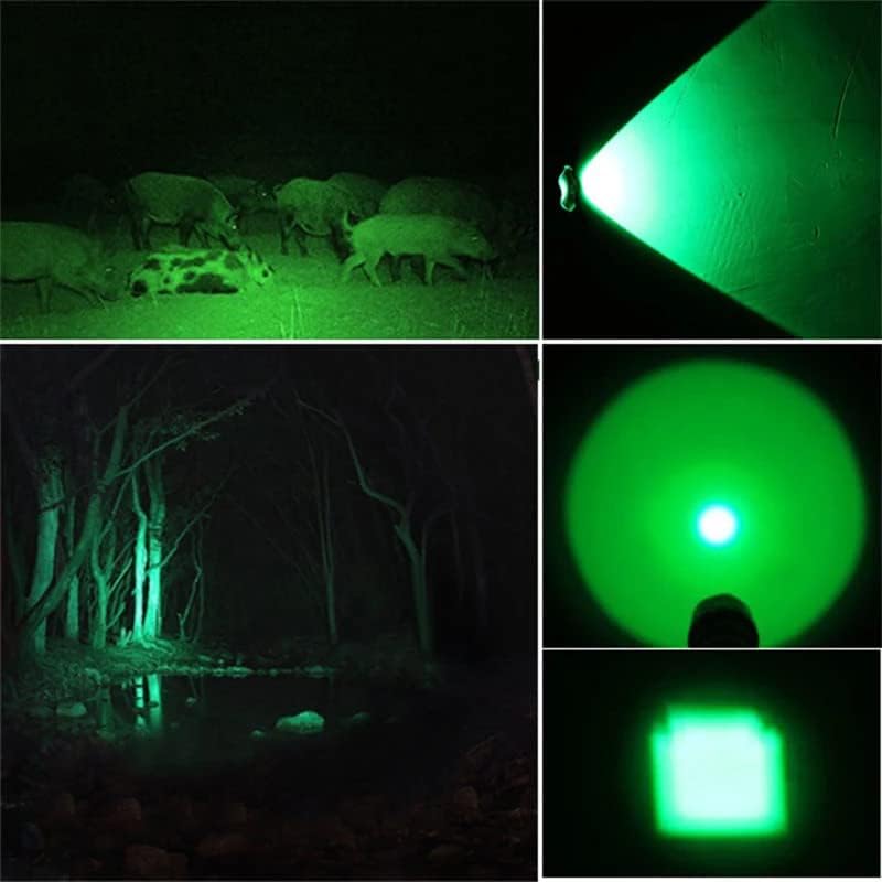 "Lampe frontale LED rechargeable avec bandes lumineuses blanche, rouge et verte, idéale pour randonnées et camping"