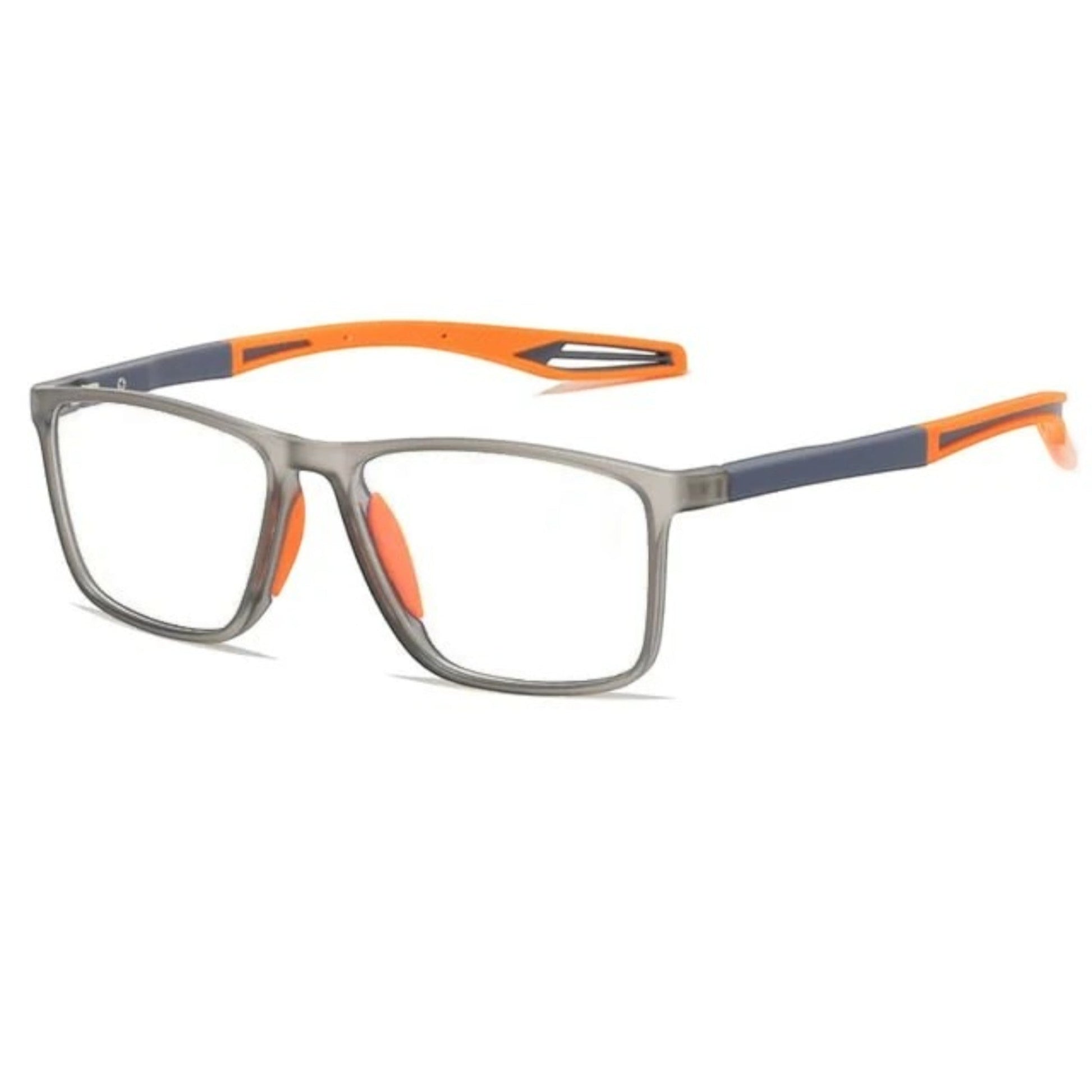 Lunettes ultralégères multifocales unisexes, design moderne, verres précis, pour vision de près et de loin, bleu.