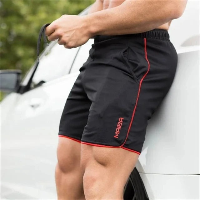 "Maillot de bain slim-fit homme élégant, tissu élastique élégant, séchage rapide, idéal natation et plage."