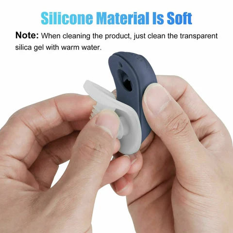 "Micro CPAP portable sans masque, petit et blanc, pour réduire le ronflement et améliorer le sommeil et la respiration."
