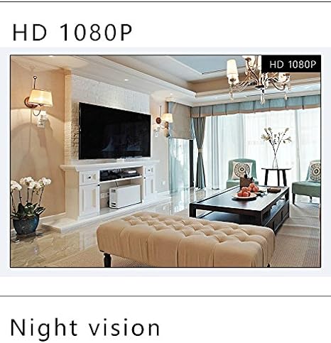 "Mini caméra de sécurité WiFi 1080P compacte aux contours discrets, dotée de vidéos HD claires pour intérieur/extérieur."
