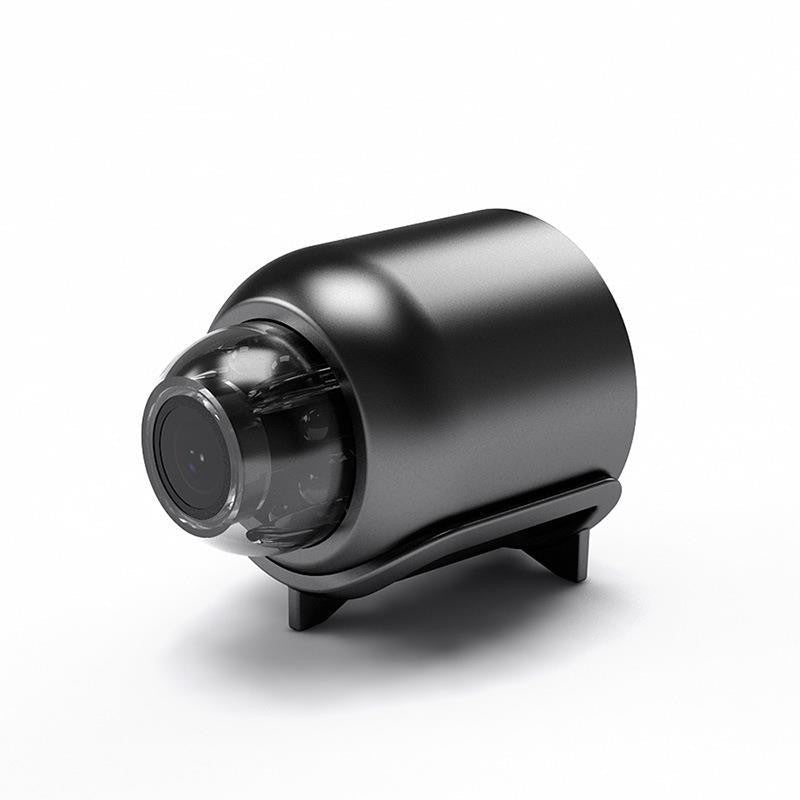 "Mini caméra espion sans fil, compacte, qualité HD, idéale pour surveillance discrète intérieure et extérieure."