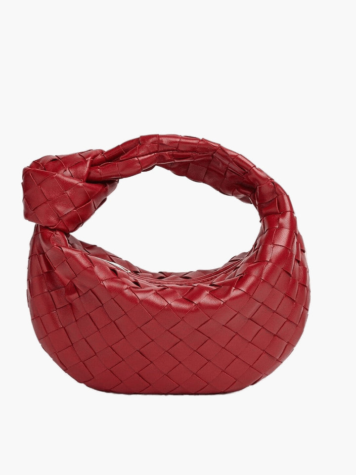 "Mini sac à main tissé artisanal élégant, design moderne, matériaux durables, accessoire féminin polyvent."