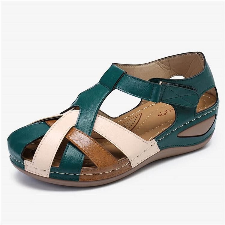"Mocassins en cuir orthopédiques femme, design élégant, semelle orthopédique, confort et soutien, couleurs variées."