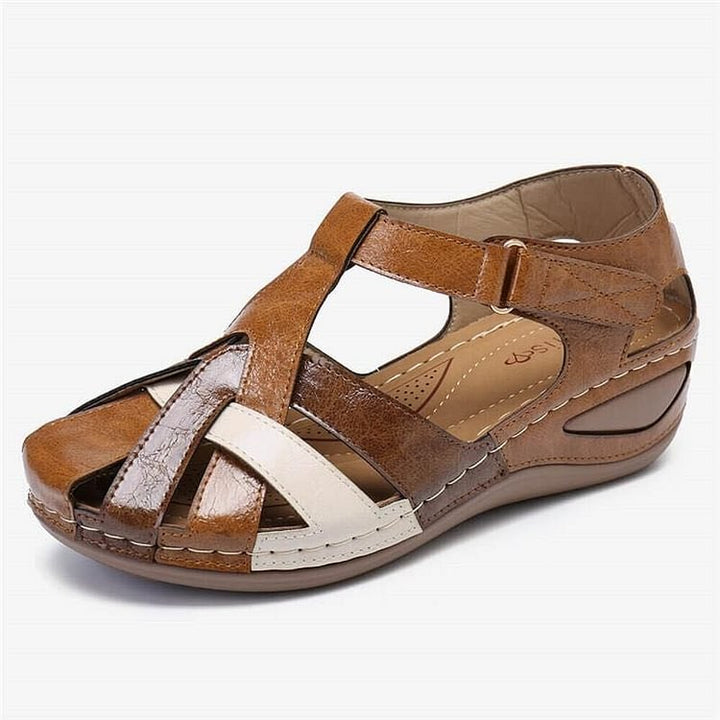 "Mocassins en cuir orthopédiques femme, design élégant, semelle orthopédique, confort et soutien, couleurs variées."
