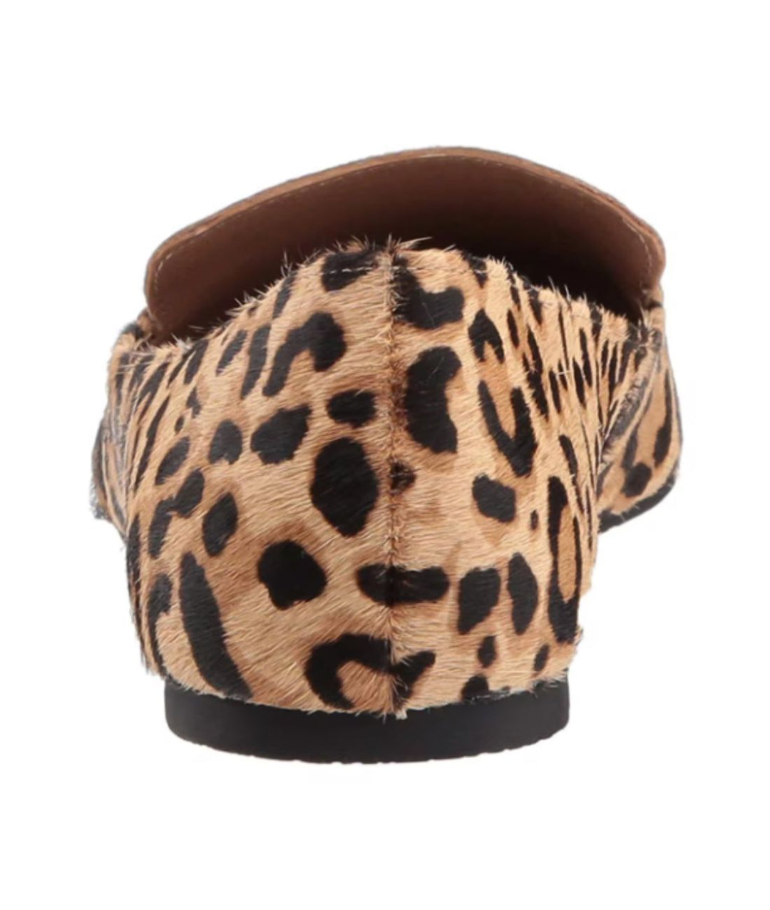 "Mocassins pointus en velours léopard pour femmes, élégants et audacieux, motif animalier, semelle caoutchouc souple."