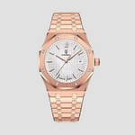Or rose / Blanc