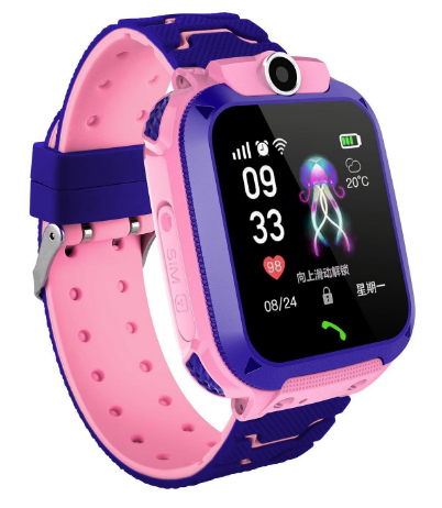 "Montre GPS enfant avec suivi en temps réel, design coloré et bouton SOS pour sécurité optimale. Étanche et résistante."